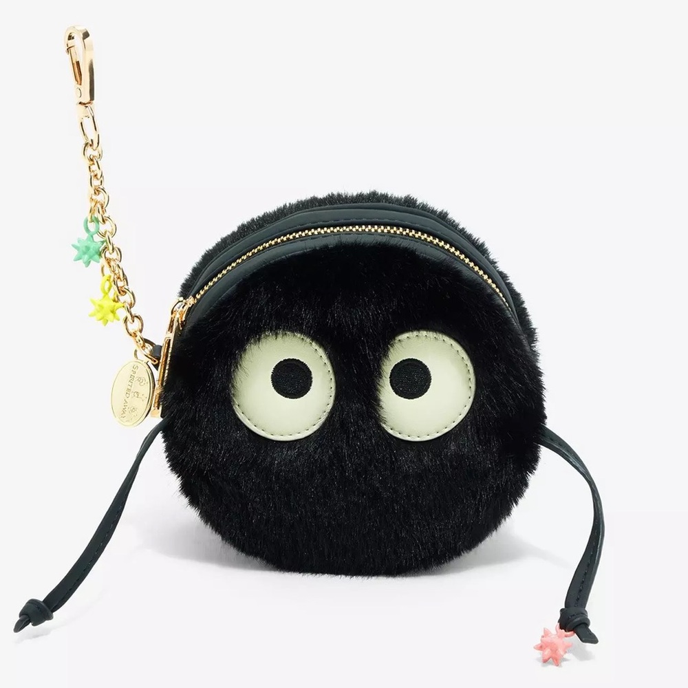 BoxLunch Our Universe Studio Ghibli Spirited Away Soot Sprite Figural Coin Purse